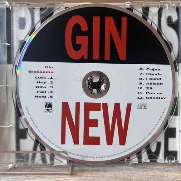 New Miserable Experience by Gin Blossoms (CD, 1992) - Picture 4 of 5